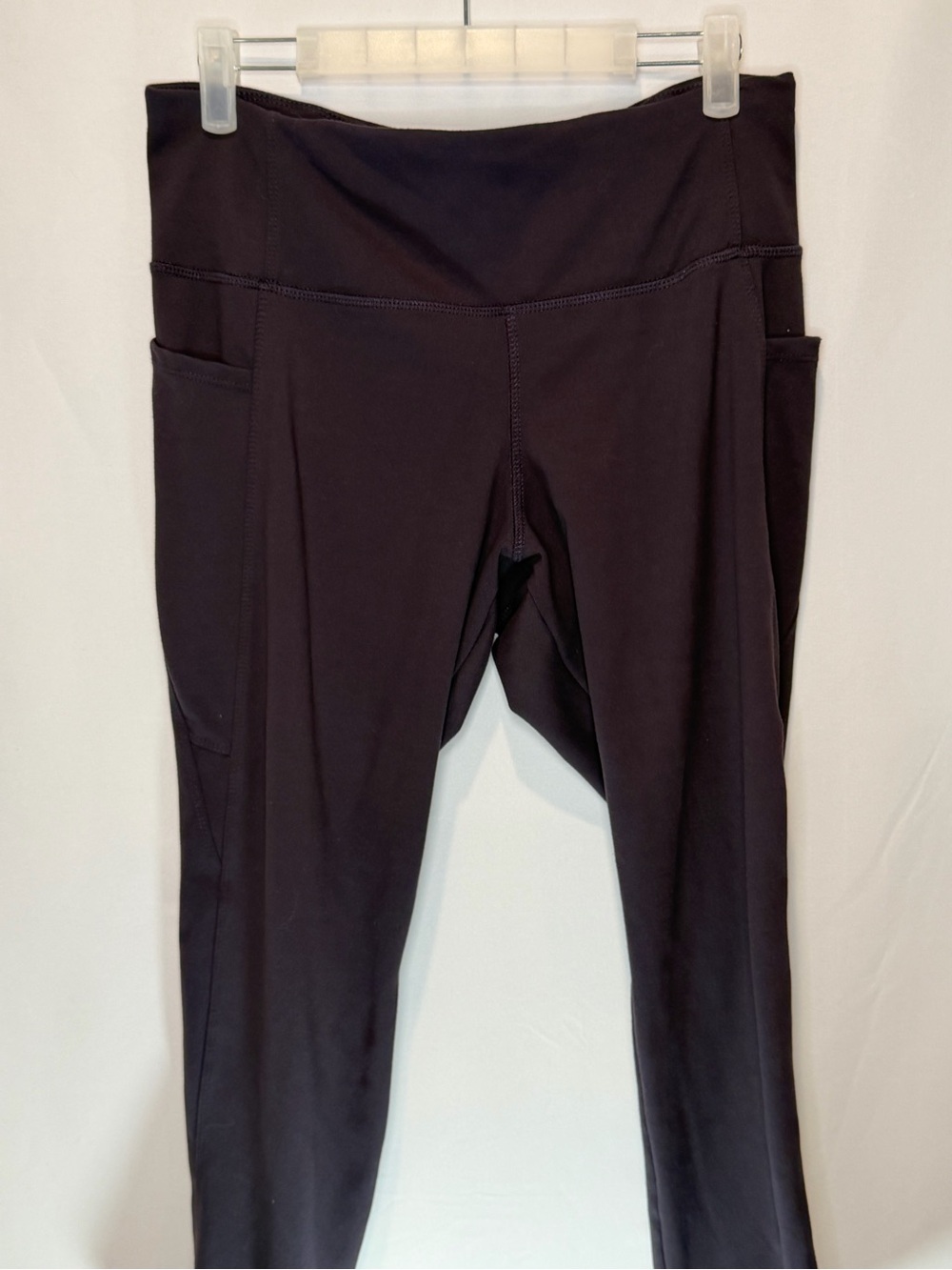 Danskin Black High-Waist Leggings with Side Pockets